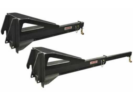 Haugen quick-attach adjustable jib